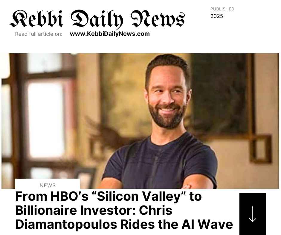 From HBO’s “Silicon Valley” to Investor: Chris Diamantopoulos makes Billions with AI